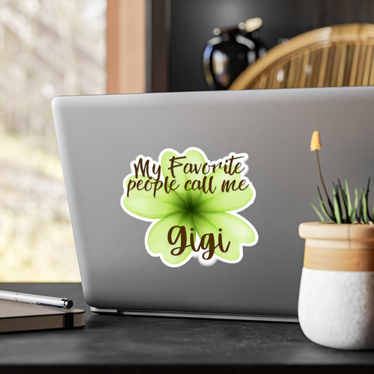 Personalized Gigi Vinyl Decals - Perfect Gift for Loved Ones