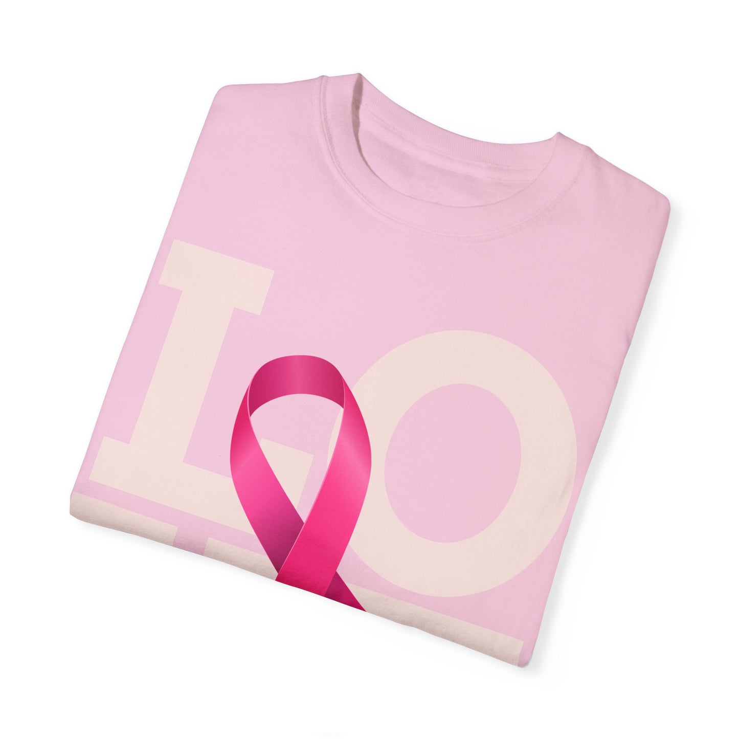 Love Ribbon Unisex T-Shirt - Support Breast Cancer Awareness