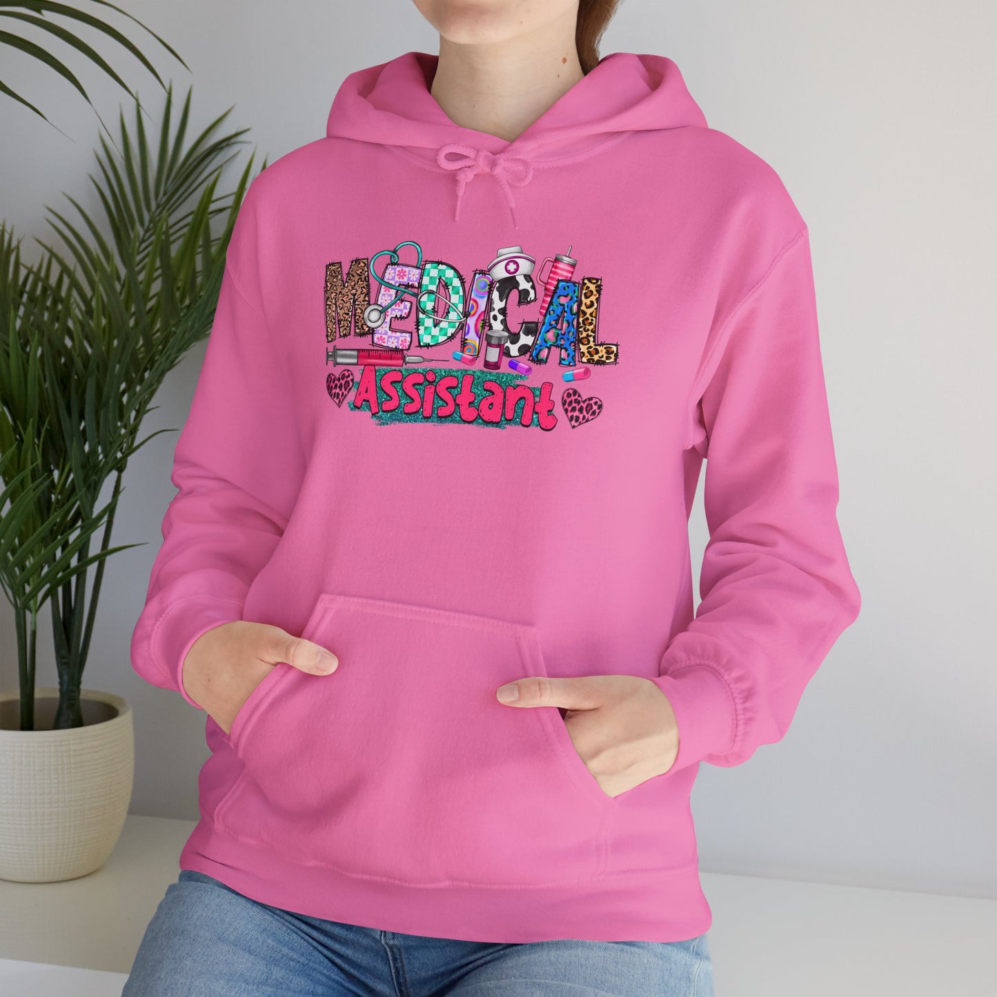 Medical Assistant Unisex Heavy Blend™ Hoodie - Cute and Cozy Sweatshirt for Healthcare Professionals