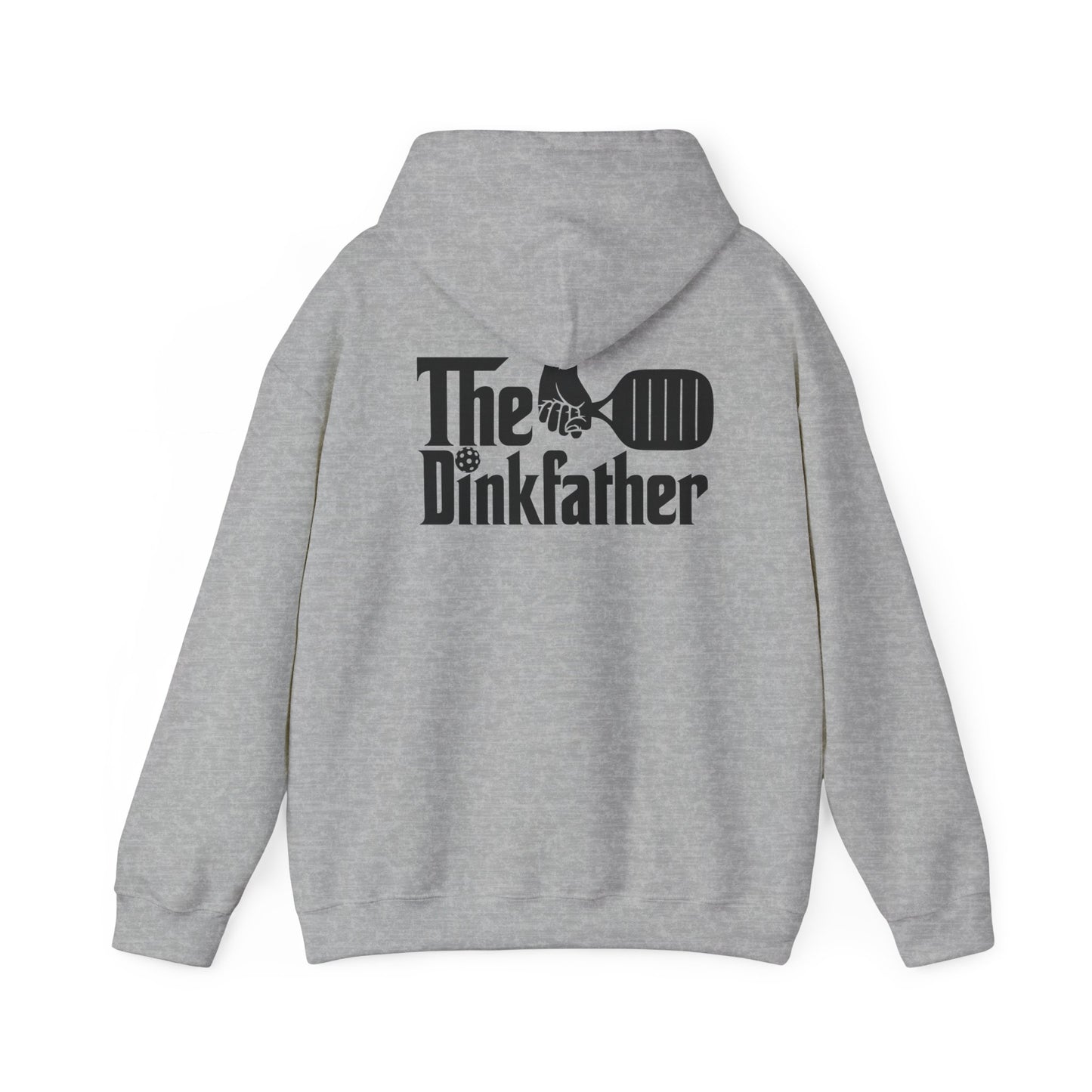 Funny Dinkfather Hoodie, Father's Day Gift, Double Sided design Sweatshirt, Trendy Dad Present, Family Gathering Apparel, Birthday Hooded