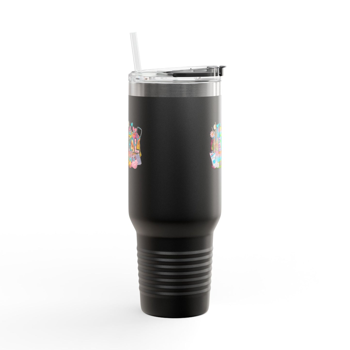 Colorful Insulated Travel Mug - Perfect for Medical Professionals