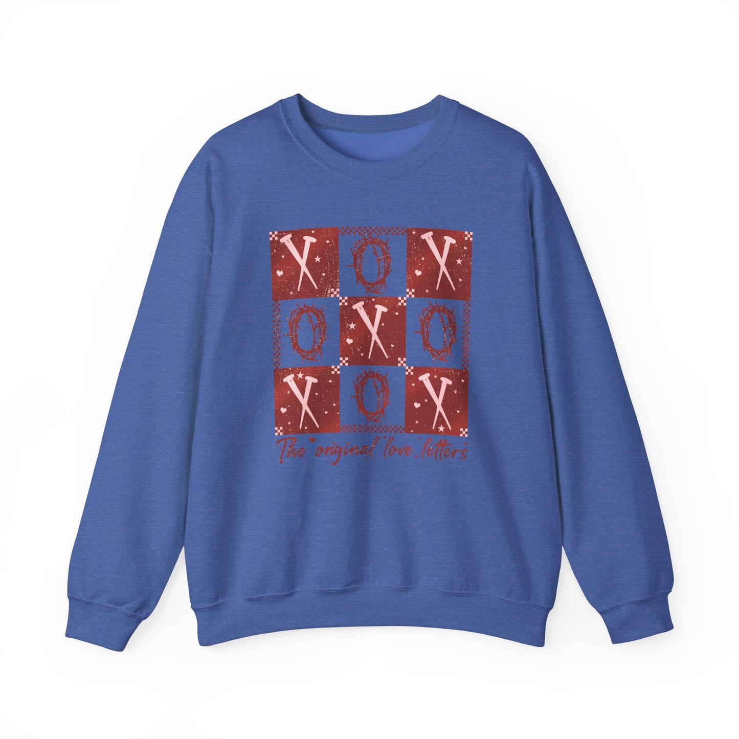 Romantic Crewneck Sweatshirt - 'The Original Love Letters' Design