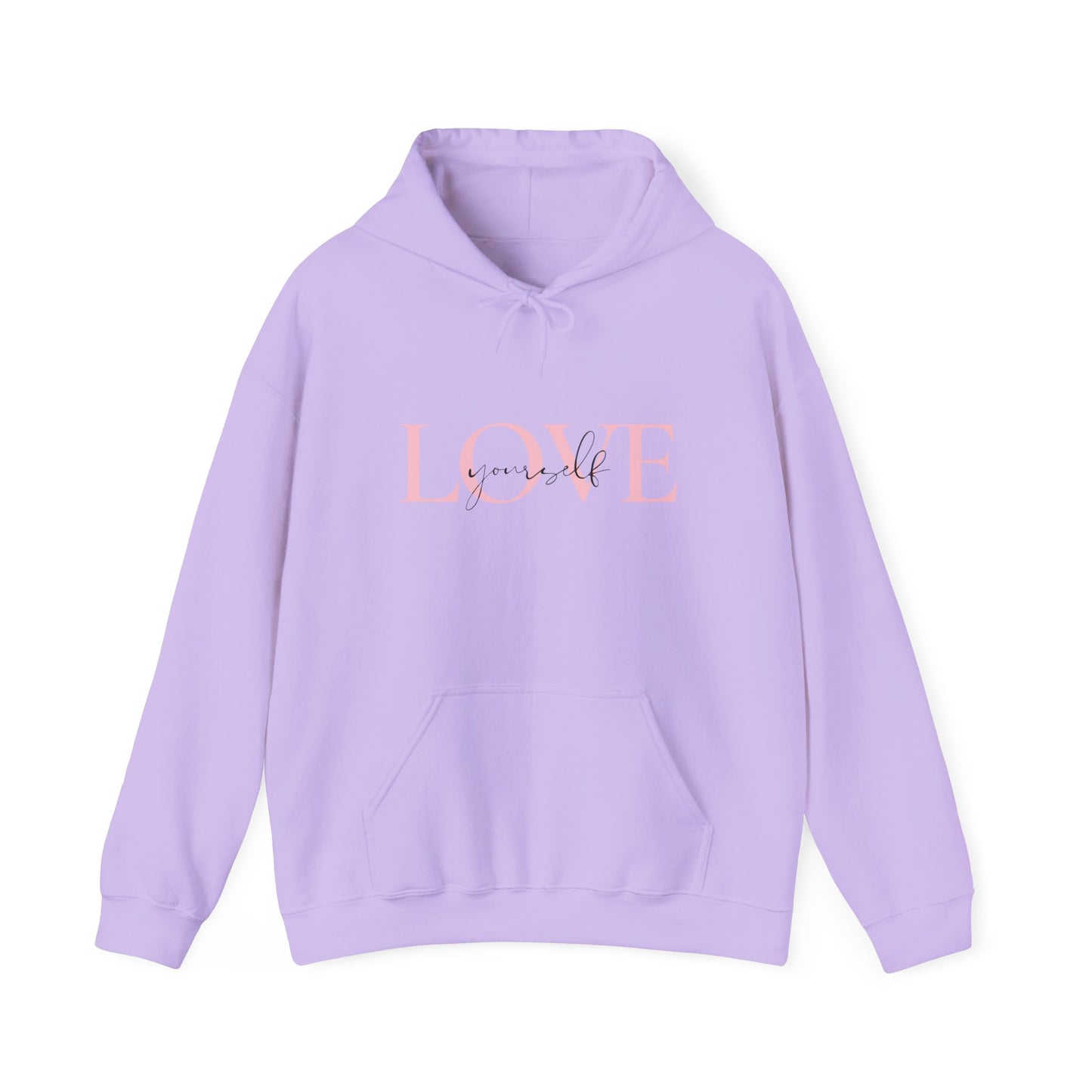 Unisex Love Yourself Hooded Sweatshirt