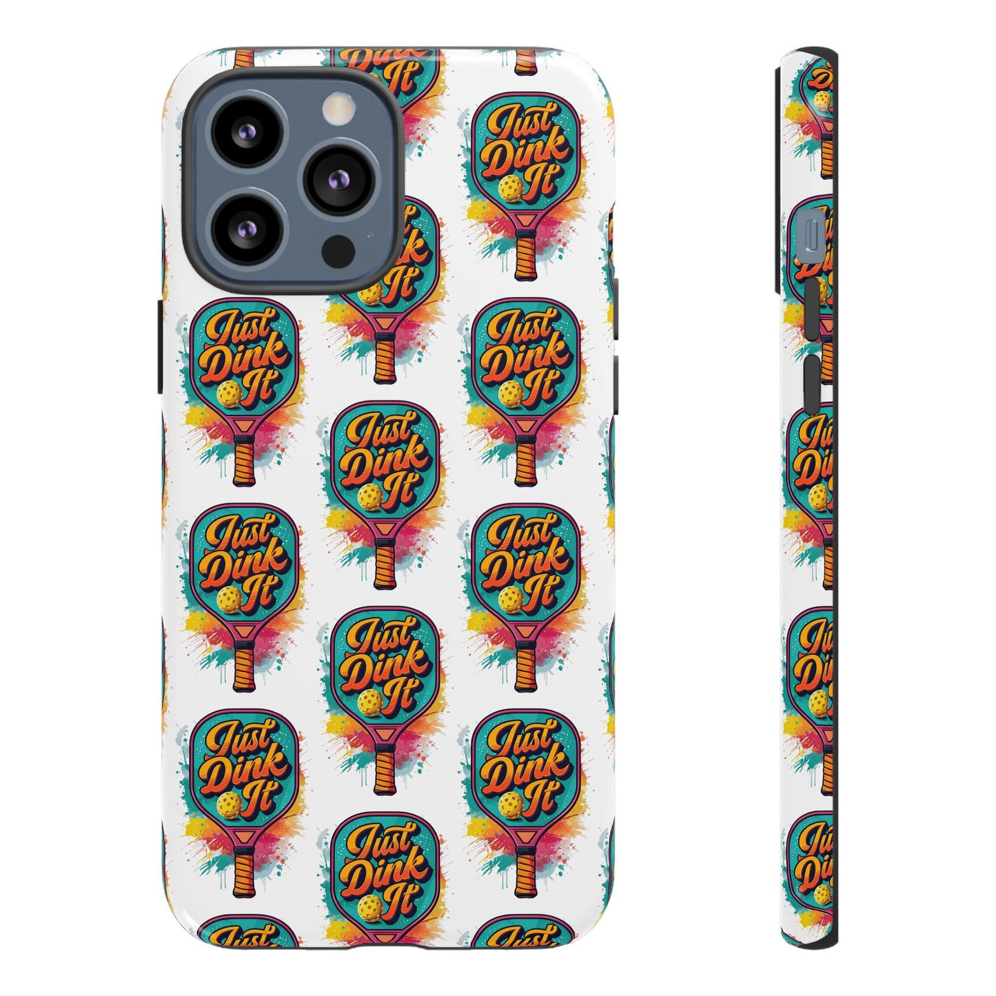 Vibrant Phone Case  pickleball - "Just Drink It" Design for Fun-Loving Drink Enthusiasts, Custom Case, Phone Accessories,