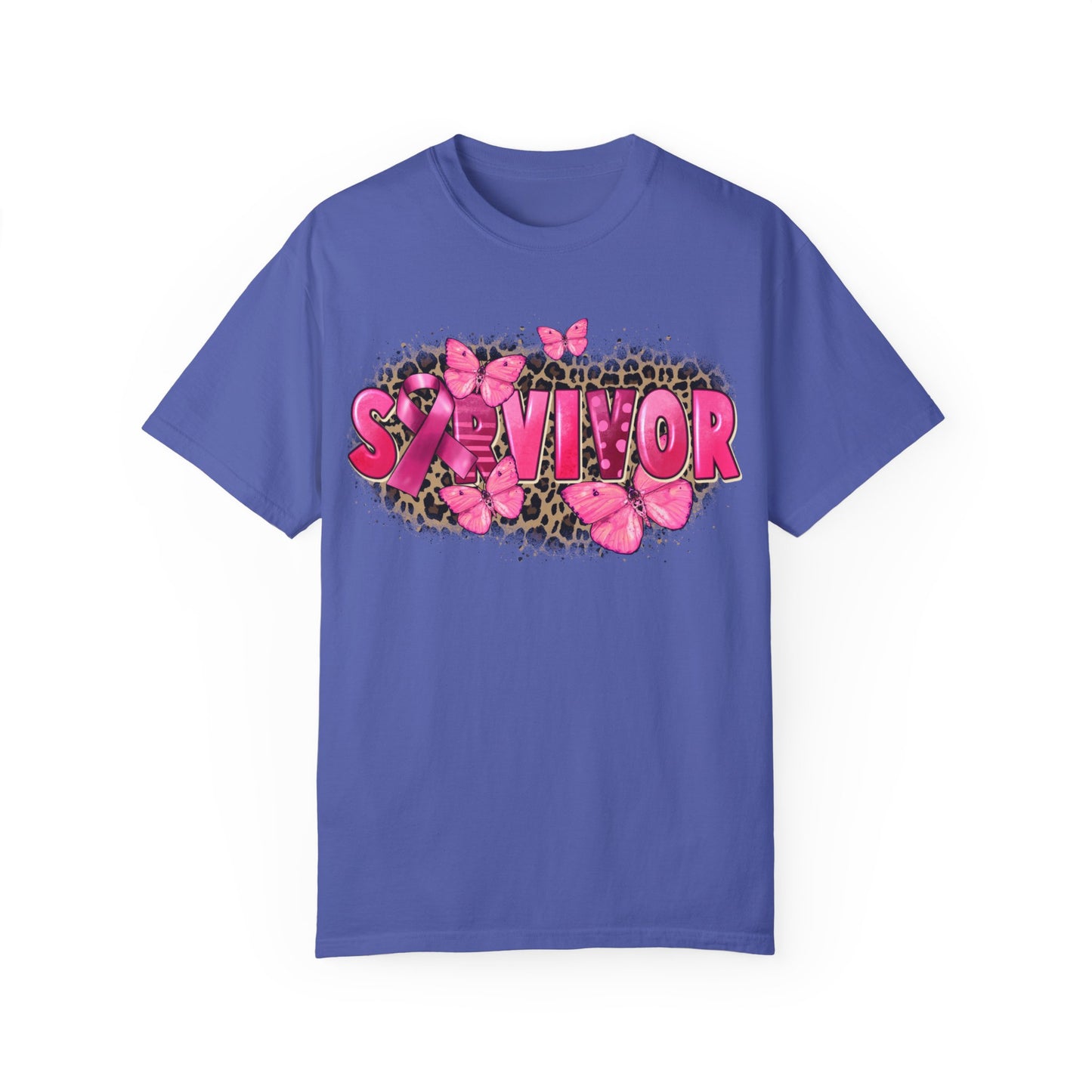 Survivor Butterfly T-Shirt - Support & Empower Women Unisex Tee