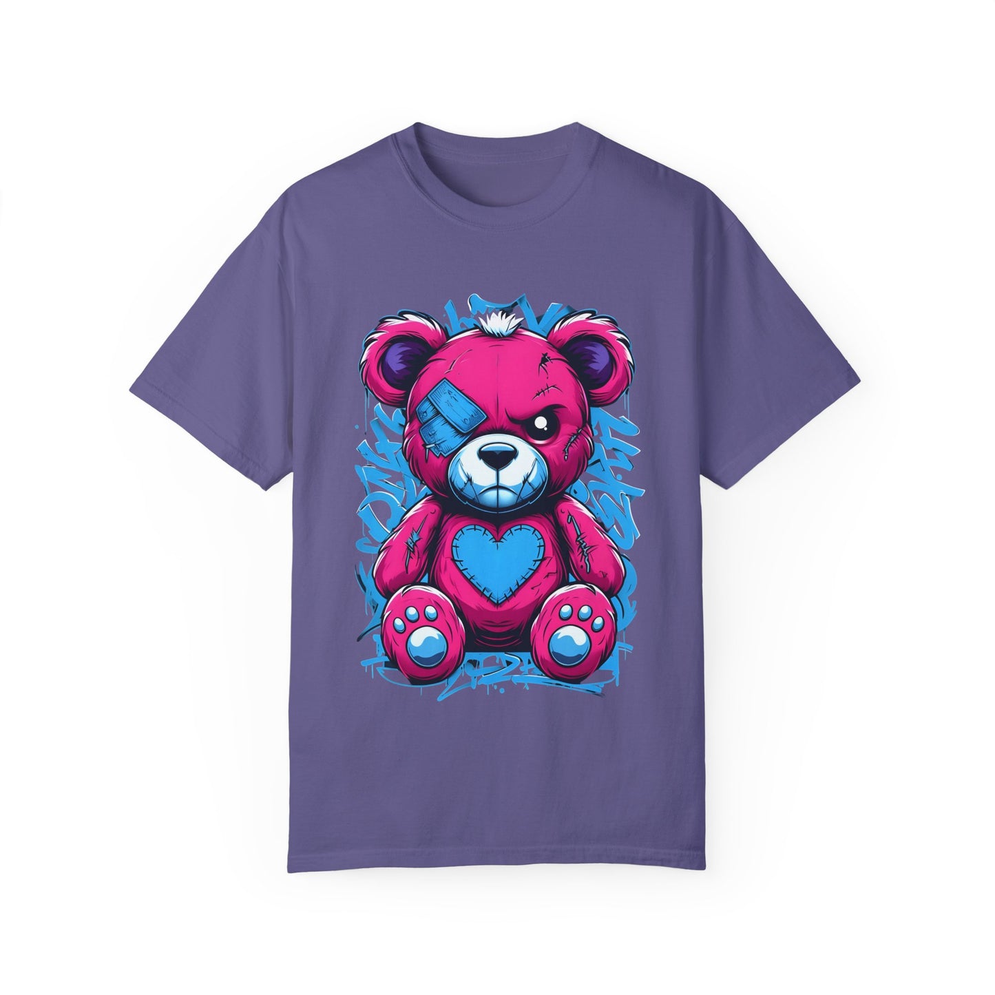 Vintage-Style Bear Graphic T-Shirt for Kids and Adults