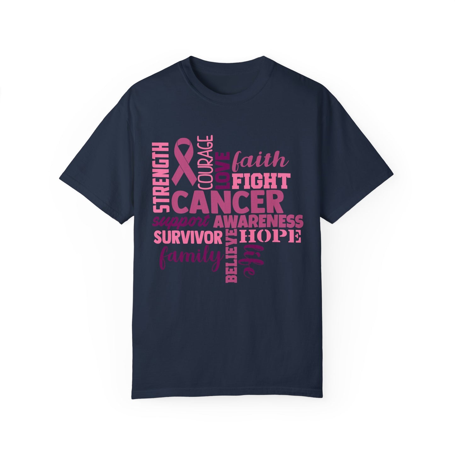 Unisex Cancer Awareness T-Shirt | Strength, Hope & Support