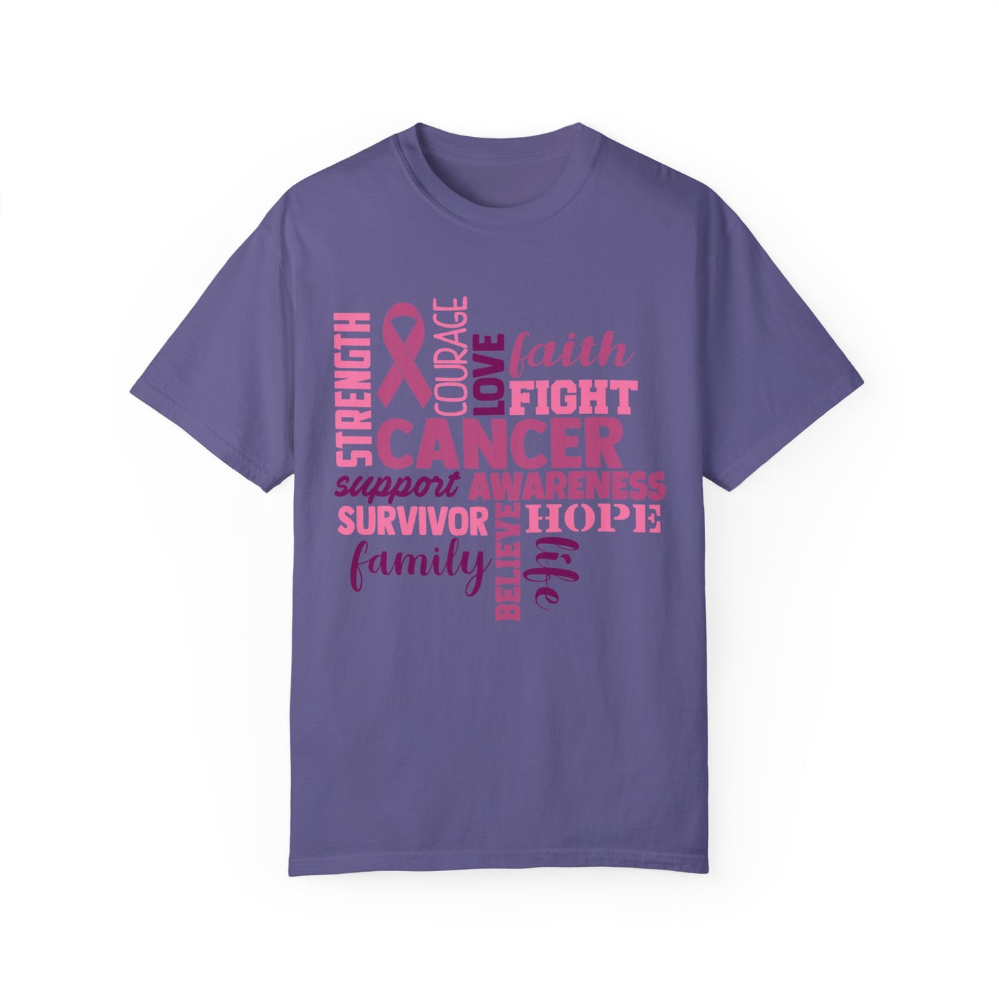 Unisex Cancer Awareness T-Shirt | Strength, Hope & Support