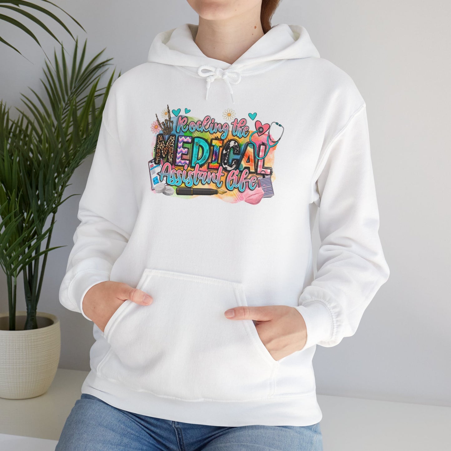 Medical Assistant Appreciation Hoodie - Unisex Heavy Blend™ Sweatshirt for Healthcare Heroes