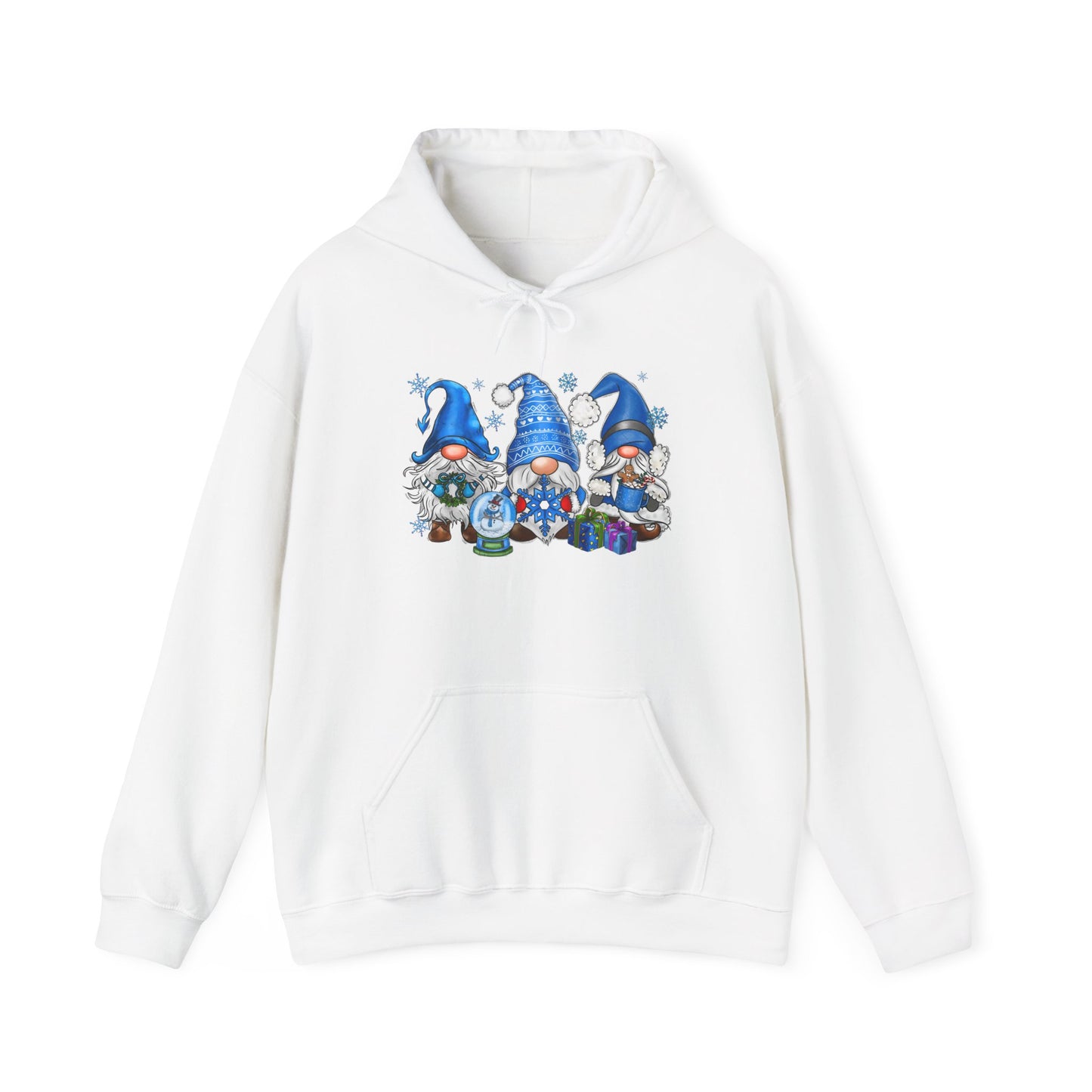 Unisex Heavy Blend™ Hooded Sweatshirt, Gnomes Hoodie, Christmas Hoodie