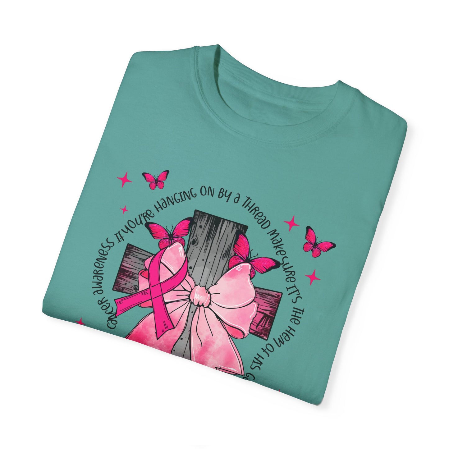 Butterfly and Ribbon Inspirational T-Shirt