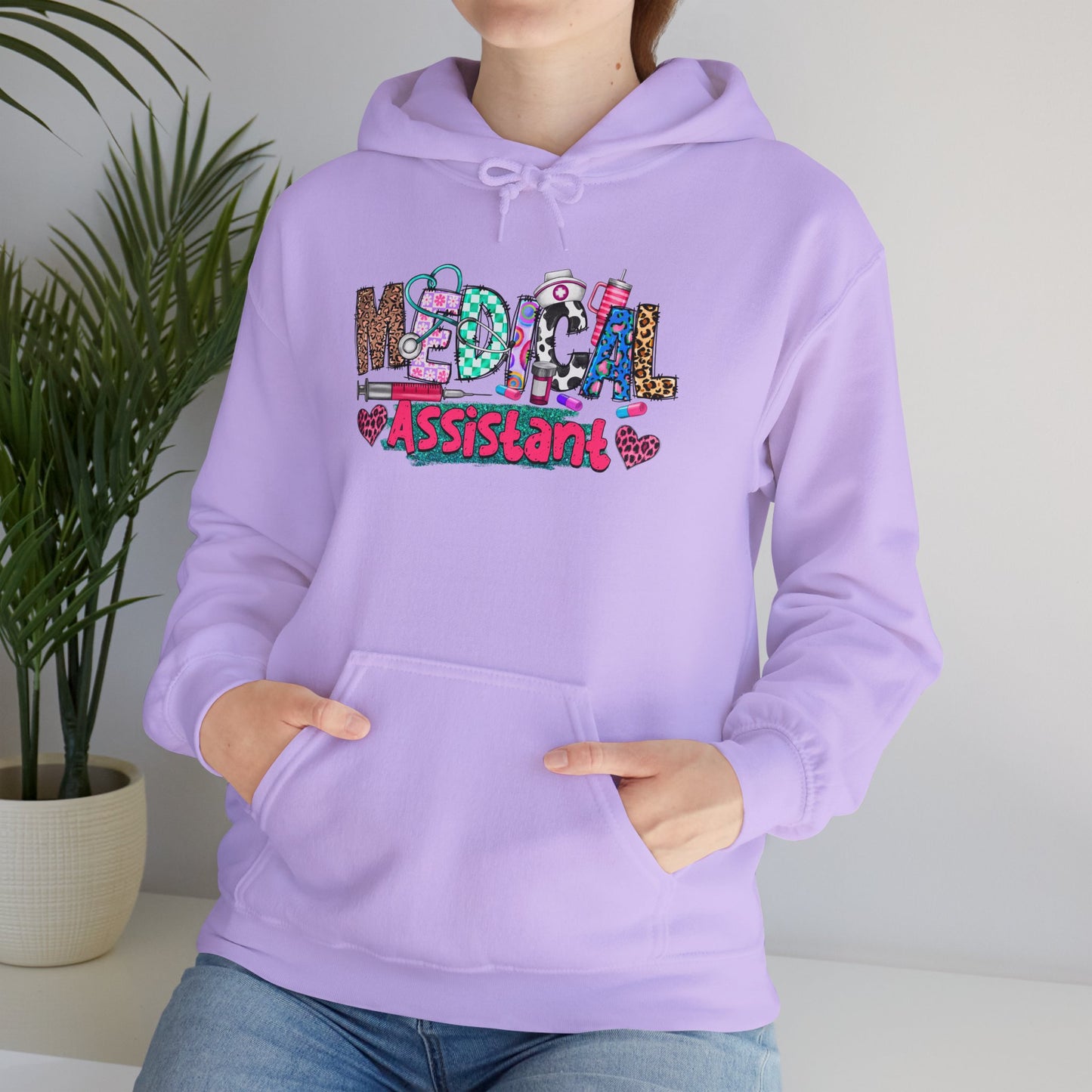 Medical Assistant Unisex Heavy Blend™ Hoodie - Cute and Cozy Sweatshirt for Healthcare Professionals