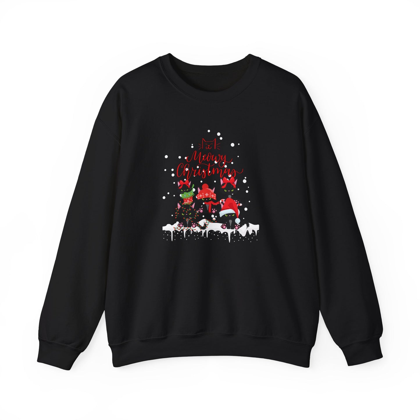 Merry Christmas Unisex Crewneck Sweatshirt, Cozy Holiday Gift, Festive Sweatshirt, Christmas Jumper, Family Gathering Apparel